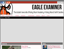Tablet Screenshot of eagleexaminer.com